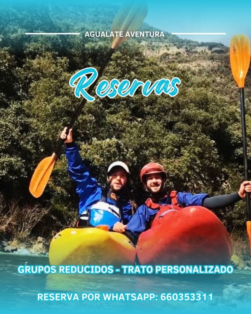 Reserva Rafting, Kayak o Paddle Surf